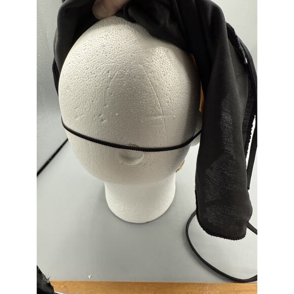 Vintage Creepy Skull Halloween Mask w/ Holographic Eyes & Tongue - Picture 5 of 8